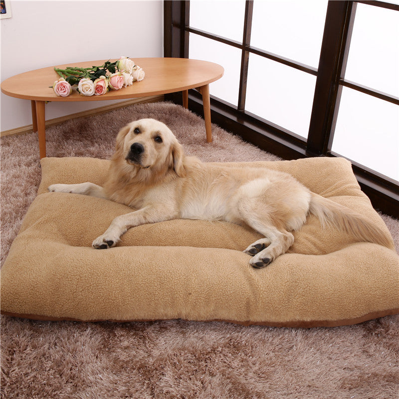 Warm & Thick Dog Bed – Cozy Golden Retriever Pet Bed for Large Dogs trendilomart