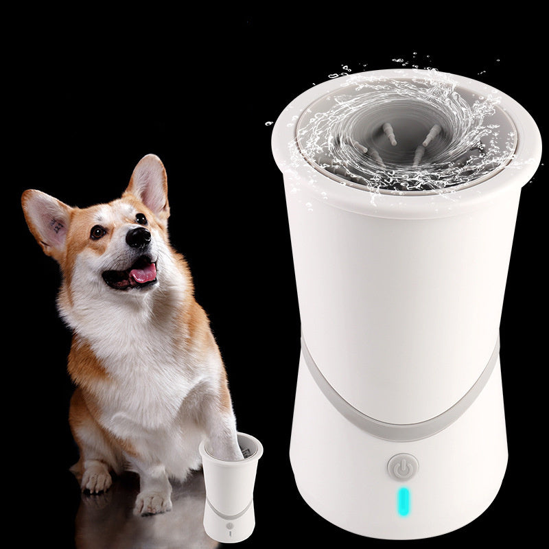 Pet Electric Paw Cleaner – Portable Dog & Cat Foot Washer Cup trendilomart