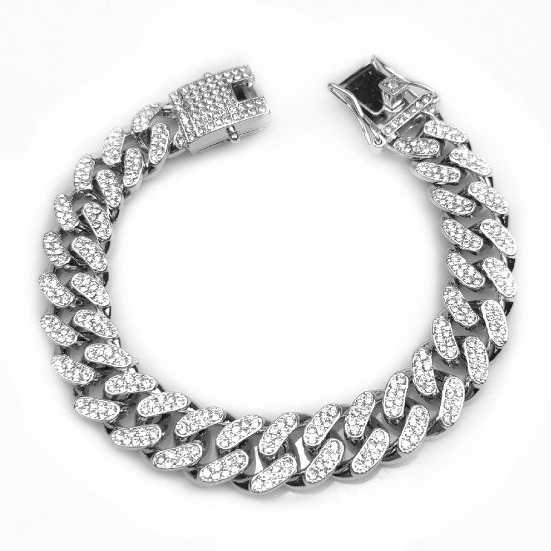 Hip Hop Pet Collar – Stylish Gold Chain Necklace for Dogs & Cats trendilomart