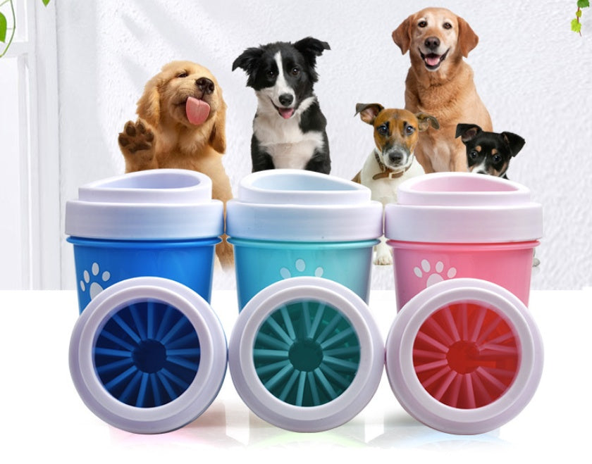 Silicone Dog Paw Cleaner – Easy & Safe Foot Cleaning for Pets trendilomart