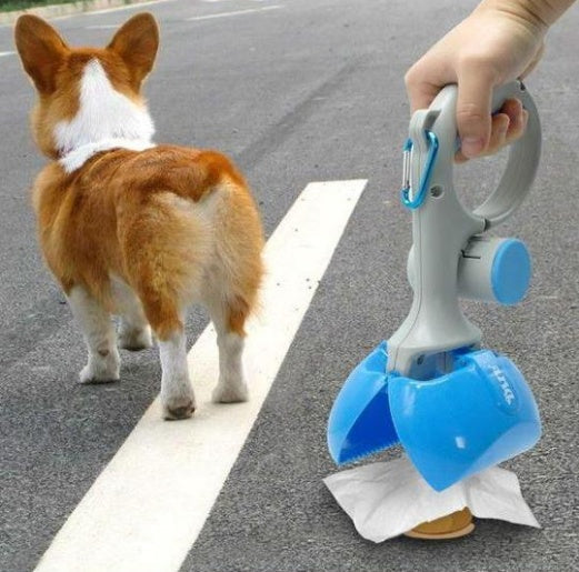 Portable Automatic Dog Poop Scooper – Easy Outdoor Pet Waste Cleaner trendilomart
