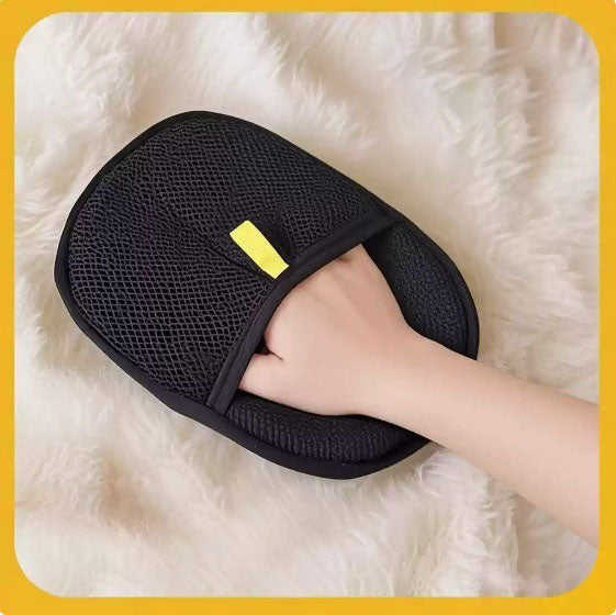 Pet Hair Remover Glove – Deshedding Brush Mitt for Dogs, Cats & Rabbits trendilomart
