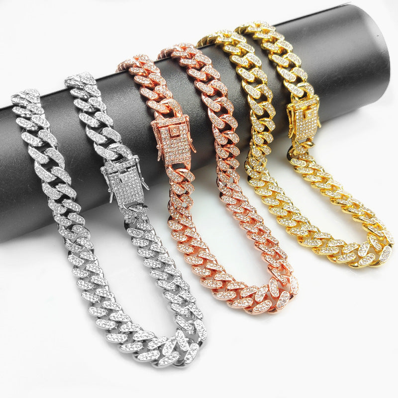 Hip Hop Pet Collar – Stylish Gold Chain Necklace for Dogs & Cats trendilomart