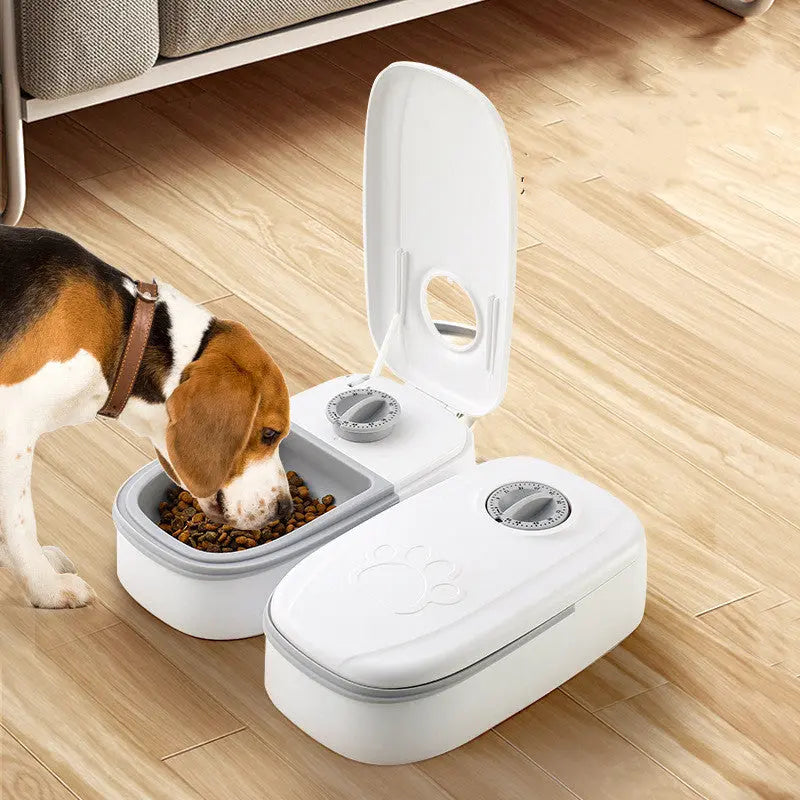 Automatic Pet Feeder – Smart Timer Food & Water Dispenser for Cats & Dogs trendilomart