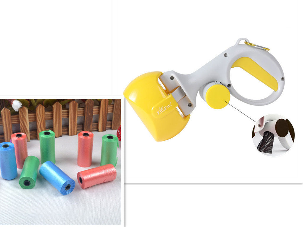 Portable Automatic Dog Poop Scooper – Easy Outdoor Pet Waste Cleaner