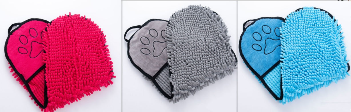 Super Absorbent Dog & Cat Bathrobe Towel – Quick-Dry Microfiber Pet Wrap trendilomart