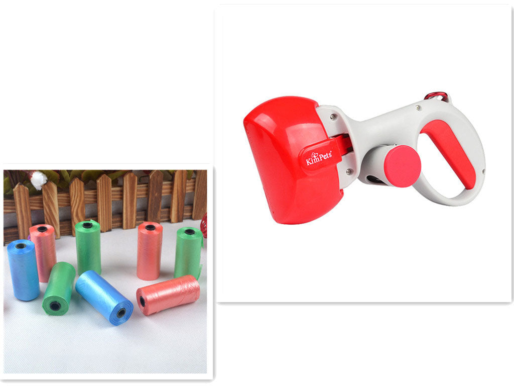 Portable Automatic Dog Poop Scooper – Easy Outdoor Pet Waste Cleaner