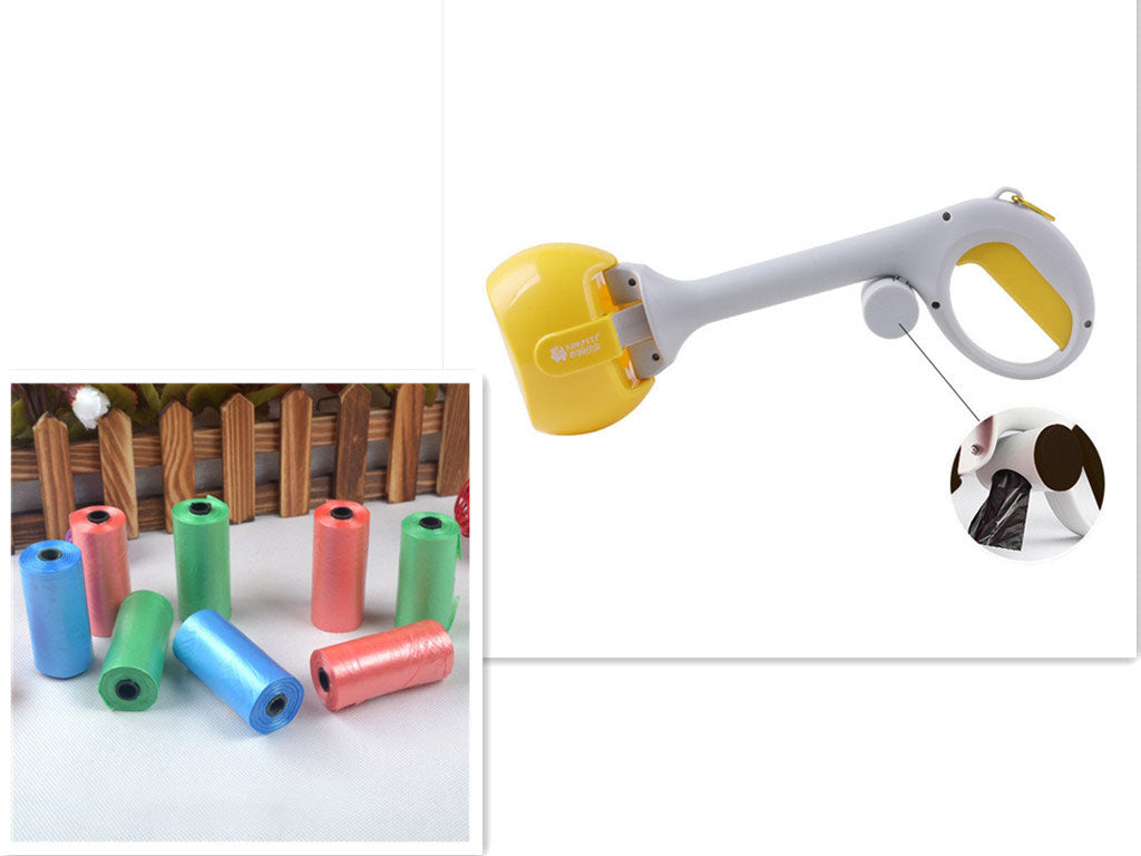 Portable Automatic Dog Poop Scooper – Easy Outdoor Pet Waste Cleaner