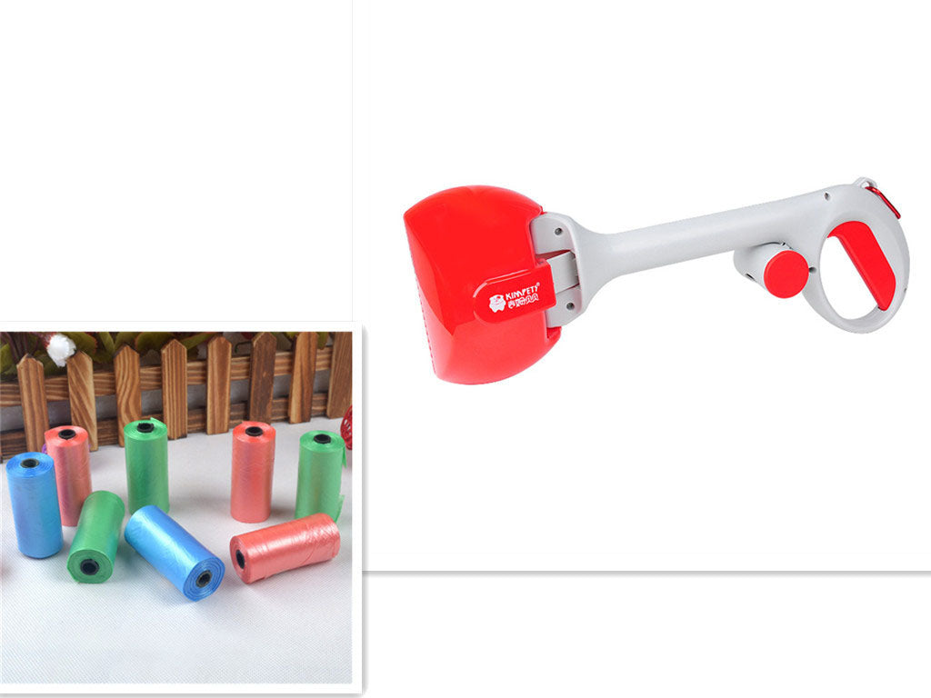 Portable Automatic Dog Poop Scooper – Easy Outdoor Pet Waste Cleaner