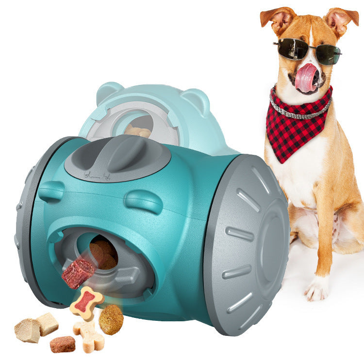 Interactive Dog Tumbler Toy – IQ Training Slow Feeder for Cats & Small Dogs