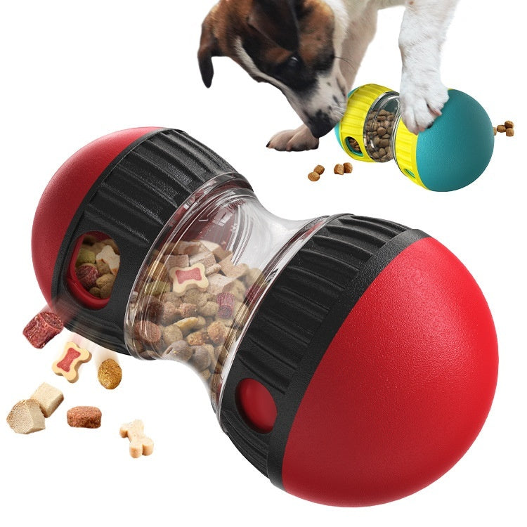 Interactive Dog Puzzle Feeder Ball – Slow Dispensing Toy for Smart & Healthy Play