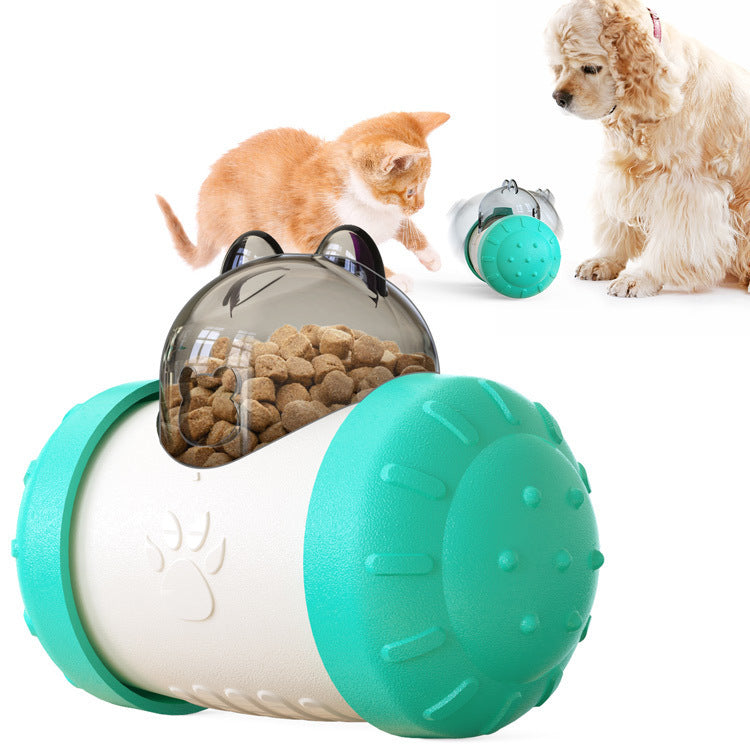 Funny Dog Treat Dispenser Toy – Interactive Wheel Ball for Pets