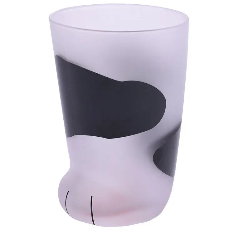 Creative Dog-Cat Paws Glass Mug – Cute Tiger Claw Coffee & Milk Tumbler Gift