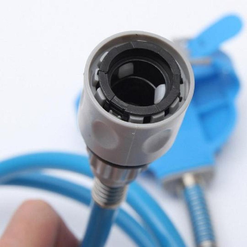 Pet Bathing & Massaging Shower Brush – Handheld Sprayer with Hose & Gloves