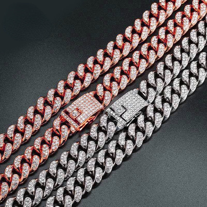 Hip Hop Pet Collar – Stylish Gold Chain Necklace for Dogs & Cats