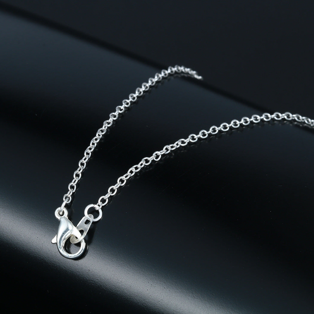 German Shepherd Pendant Necklace – Alloy Dog Jewelry for Pet Lovers