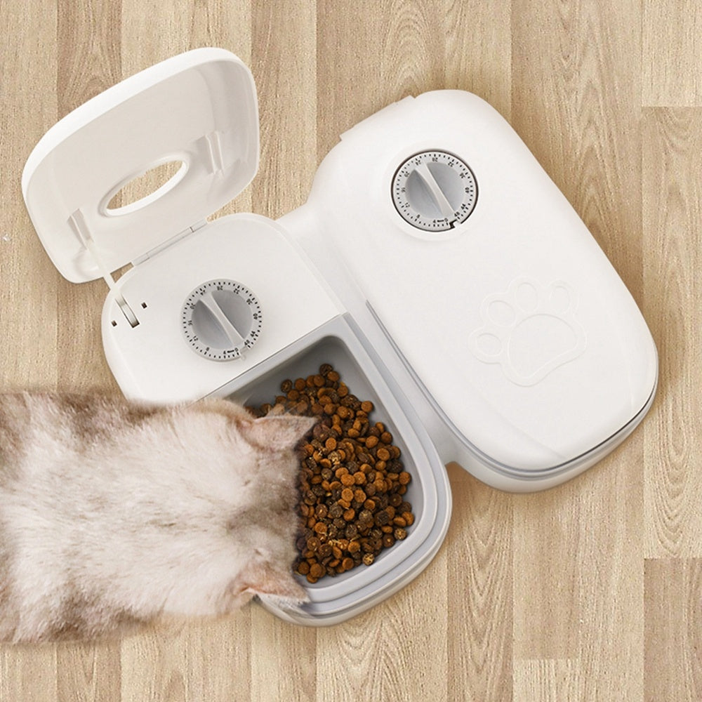 Automatic Pet Feeder – Smart Timer Food & Water Dispenser for Cats & Dogs
