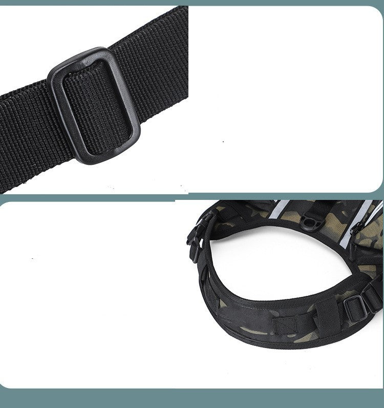 Outdoor Dog Backpack Harness – Large Pet Travel & Hiking Pack