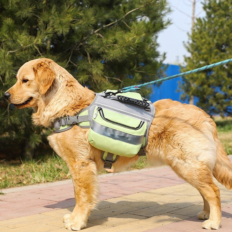 Outdoor Dog Backpack Harness – Large Pet Travel & Hiking Pack